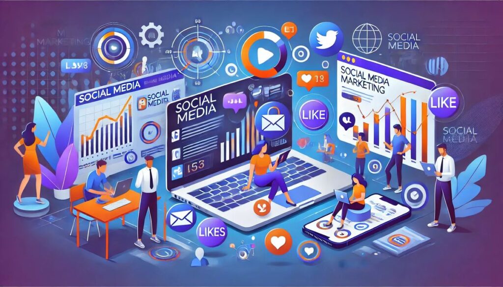 digital marketing services in surat facebook ads seo social media content branding