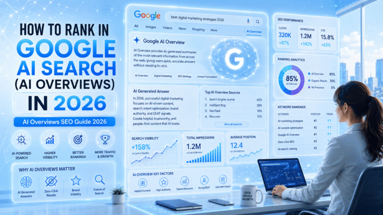 how to rank in Google AI search