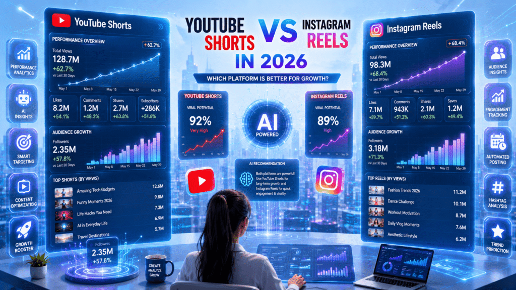 YouTube Shorts vs Instagram Reels