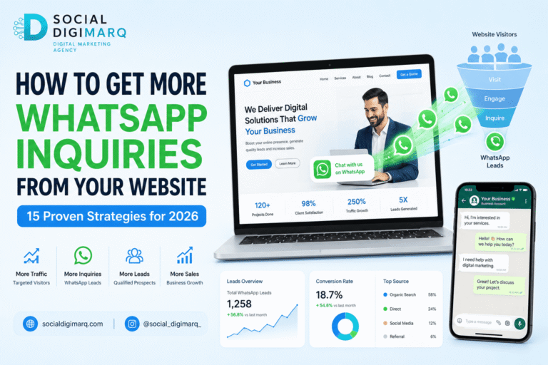 How to Get More WhatsApp Inquiries From Your Website